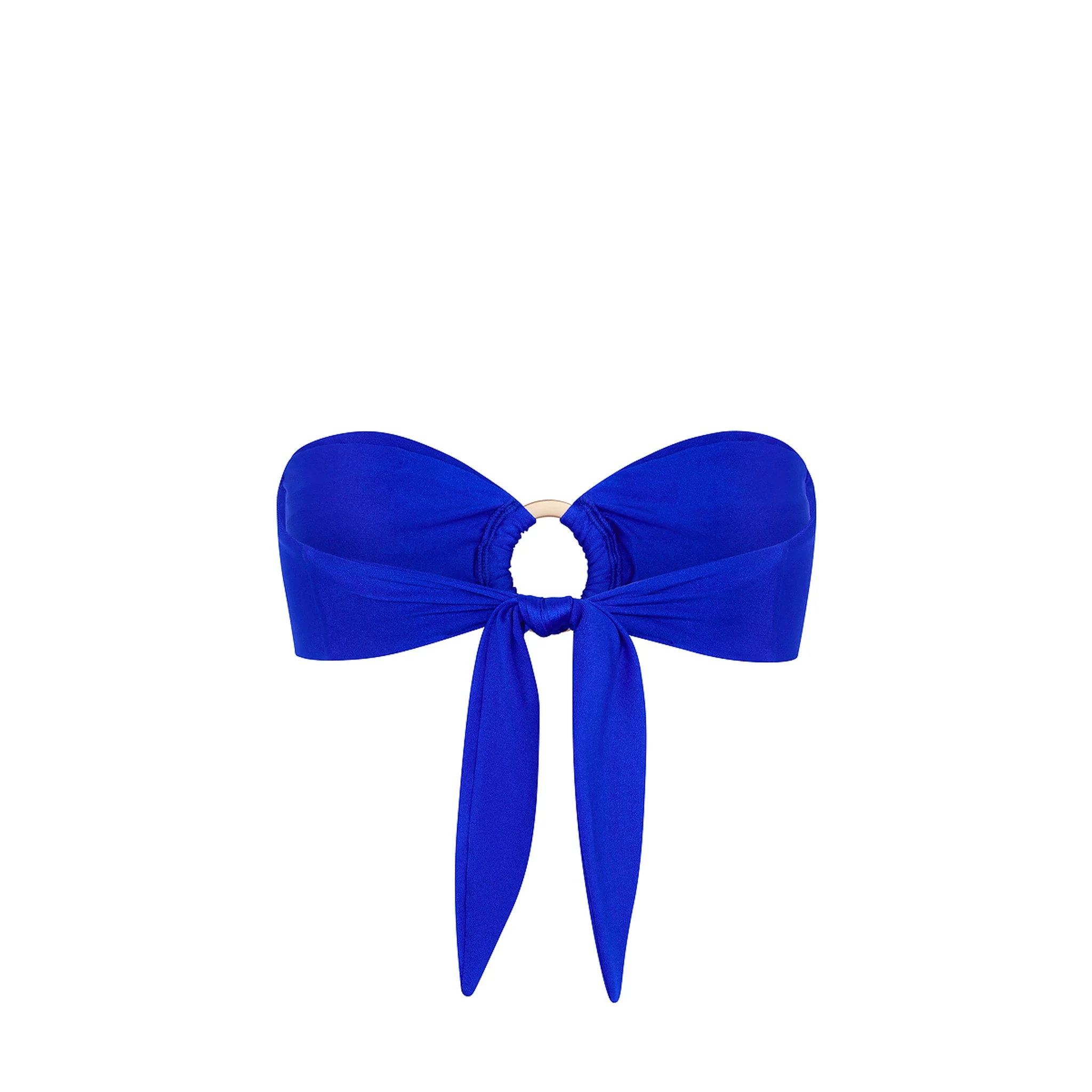 Strapless Bandeau Bikini Top - Blue Lagoon - Image 8