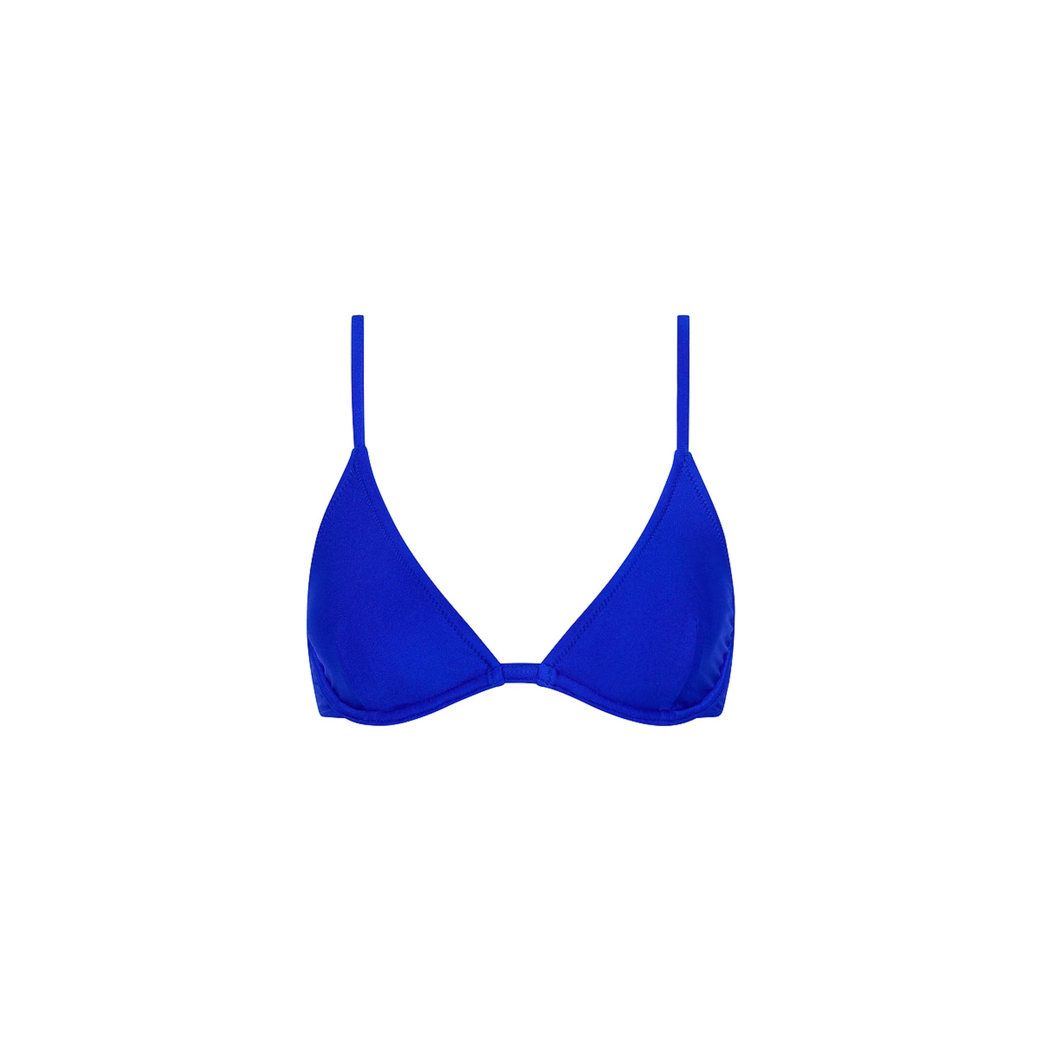 Underwire Triangle B-C Cup Bikini Top - Blue Lagoon